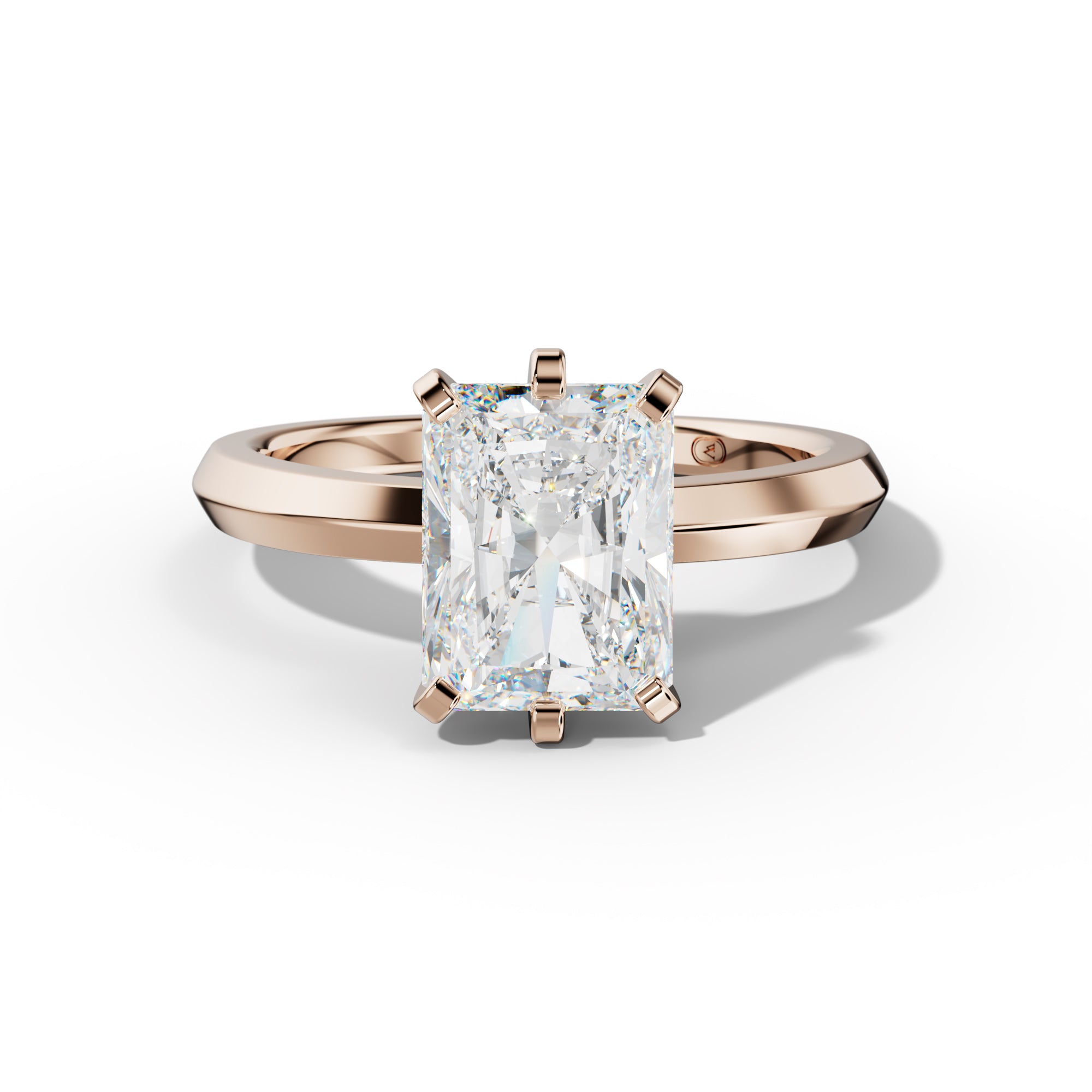 Lina Radiant Diamond Engagement Ring